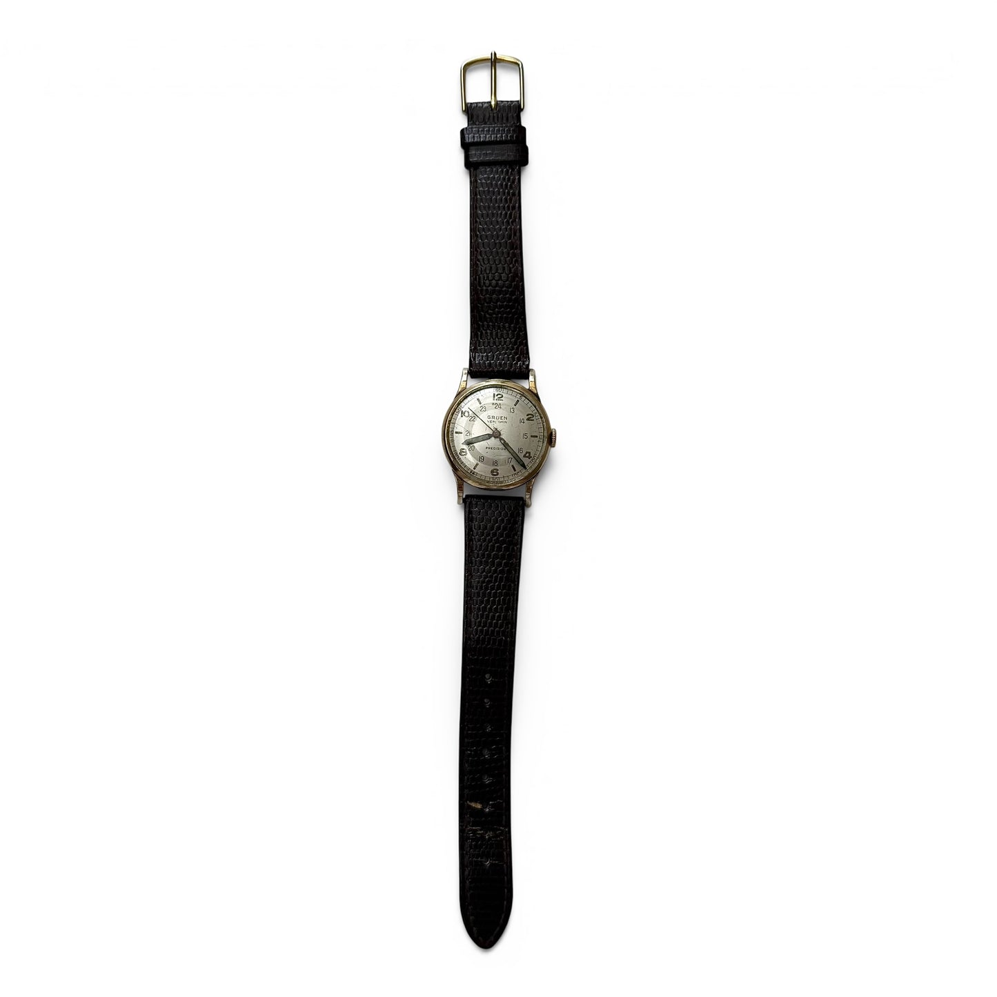 1940s Gruen Veri-Thin "Pan American" Manual Wind Watch