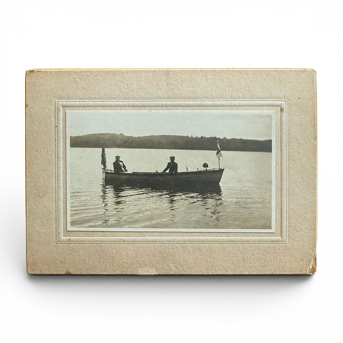 Sunset Boat Ride - Cabinet Card