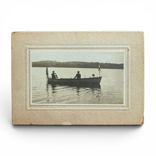 Sunset Boat Ride - Cabinet Card